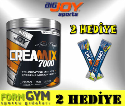 Bigjoy Creamix7000 350 gr Creatine Monhidrat Tri-Kreatin Malat