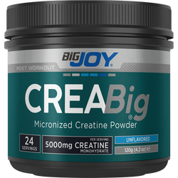 BIGJOY SPORTS - BigJoy Sports CreaBig Kreatin Creatine Monohydrate 120 gr