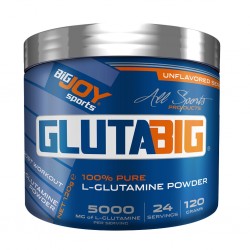 BIGJOY SPORTS - Bigjoy Sports Glutabig 120 gr L-Glutamine Powder