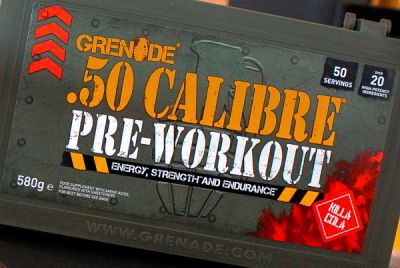 Grenade 50 Calibre Pre-Workout 50 Servis Killa Kola 