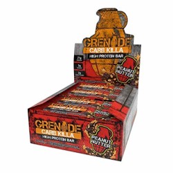 GRENADE - Grenade Protein Bar Carb Killa 60 gr -12 adet Peanut Butter