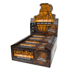 GRENADE - Grenade Protein Bar Carb Killa 60 gr -12 adet Fudge Brownie
