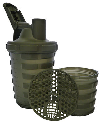 Grenade Smart Shaker 600 ml 2 Bölmeli Yeşil