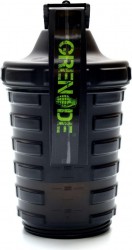 Grenade Smart Shaker 600 ml 2 Bölmeli Siyah - Thumbnail