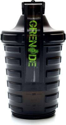 Grenade Smart Shaker 600 ml 2 Bölmeli Siyah
