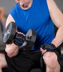 Harbinger Mens FlexFit W&D Fitness Glove Eldiven 13827 - Thumbnail
