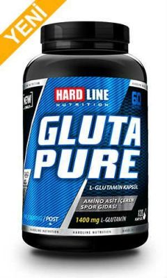 Hardline Glutapure L-Glutamine 120 kapsul 