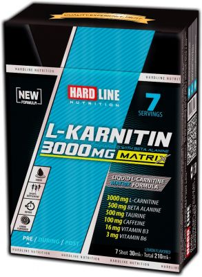 Hardline L-KARNITIN MATRIX 3000 mg 30 ml X 7 adet