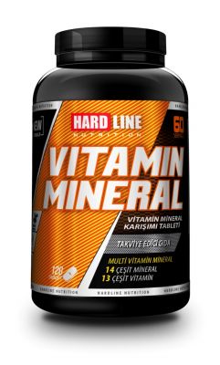 Hardline Vitamin Mineral 120 tablet