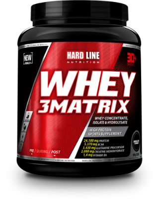 Hardline WHEY 3 Matrix 908 gr Protein Çikolata