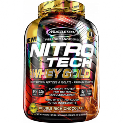 Muscletech NitroTech Whey Gold Protein 2270 gr Çikolata