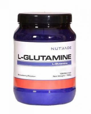 Nutrade L-Glutamine 700 Gr Çilek Aromalı + HEDİYE