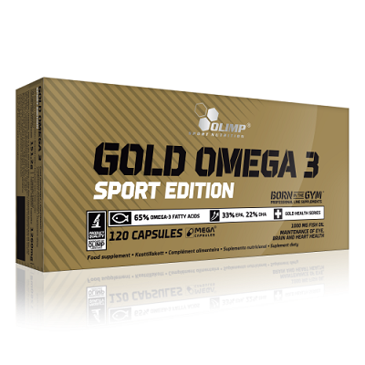 Olimp Gold Omega 3 Sport Edition 120 Kapsül 1000 mg