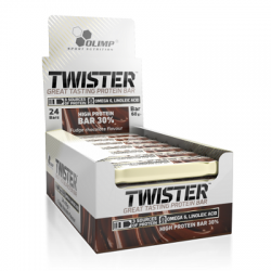 OLIMP - Olimp Twister Hi Protein Bar 60g x 24 adet Tiramisu Aroma