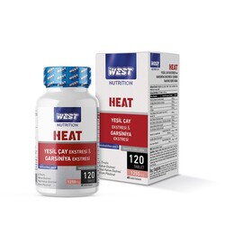 WEST - West Heat Yeşil Çay ve Garsiniya Ekstresi Kompleks 120 Tab