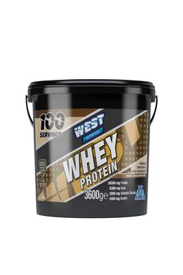 West Whey Protein Tozu 3600 gr 100 Servis Çikolata